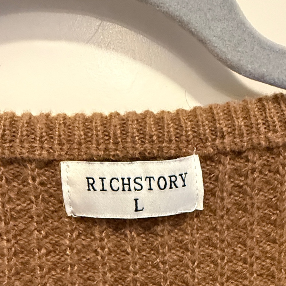 Waffle Knit Sweater - Picture 2 of 7